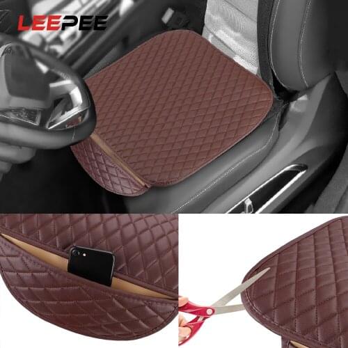 Car Accessories Universal PU Leather Anti-slip for Toyota Lada Renault Kia Volkswagen Honda BMW BENZ Car Seat Covers