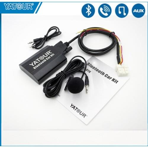 Yatour Car Bluetooth AUX adapter for Nissan Qashqai Xtrail Primera Teana CD changer Mp3 Player adapter YTBTK Interface