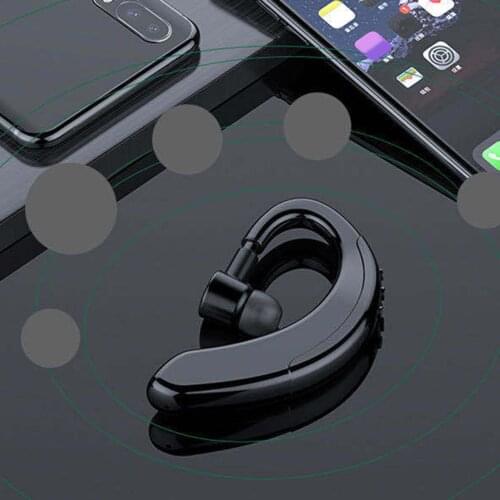 2021 Fashion For Driving Business Bluetooth 5.0 Wireless Headset Ear-Mounted Earphone with Long Standby For Xiaomi Huawei Iphone