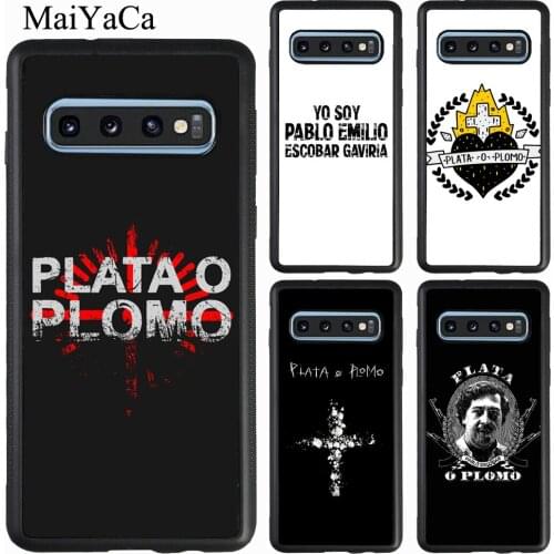 Plata O Plomo Narcos Case For Samsung Galaxy Note 20 Ultra S20 S9 S10 Plus A51 A71 A31 A50 A70 M21 M31 A21S A20e