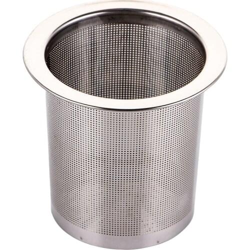 Stainless Steel Tea Filter Screen Teapot Leakage Net Coffee Cup Leakage Filter Screen Fruit Juice Soybean Milk Leakage