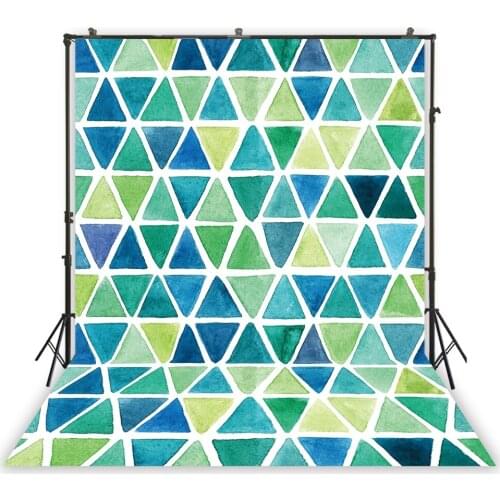 HUAYI Photography Backdrop watercolor green patterns Newborns Child Photo Background Studio Customize Photobooth Drops XT-7123