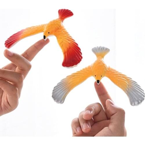 High Quality Novelty Amazing Balance Eagle Bird Toy Magic Maintain Balance Home Office Fun Learning Gag Toy for Kid Gift