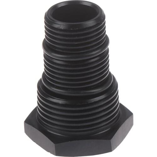 New 1pcs Black Automotive Oil Filter Threaded Adapter 1/2-28 to 3/4-16 13/16-16 3/4 NPT