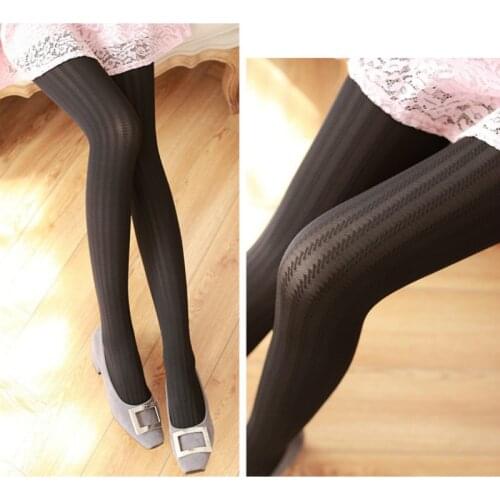 140d Women New Design Velvet Jacquard Pantyhose Spring Winter Autumn Wheat Ear Love Pattern Sexy Medium Thick Tights Collocation