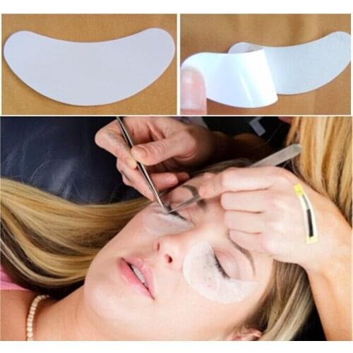 50 Pairs Under Eye Gel Patch for Eyelash Extensions Eye Gel Pads Eyelash Extension Pad Make up Tools
