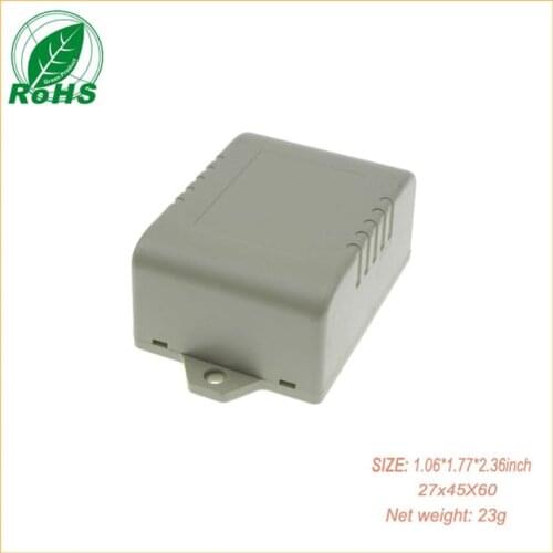 10pcs/Lot abs plastic project box case plastic enclosure wall mount enclosure plastic enclosure 60*45*27mm