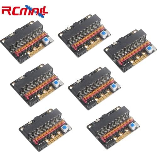 7pcs For micro:bit microbit GPIO Expansion Board Educational Shield for Kids Programming Education RCmall FZ3228