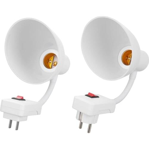 E27-E27 Adjustable Rotating Flexible Extension Lamp Base Adapter Converter LED Bulb Elongation Holder Desk Lamp Socket