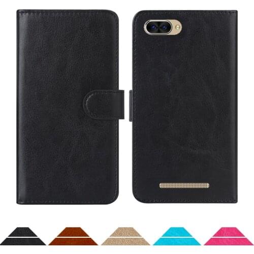 Luxury Wallet Case For INOI 6i Lite PU Leather Retro Flip Cover Magnetic Fashion Cases Strap
