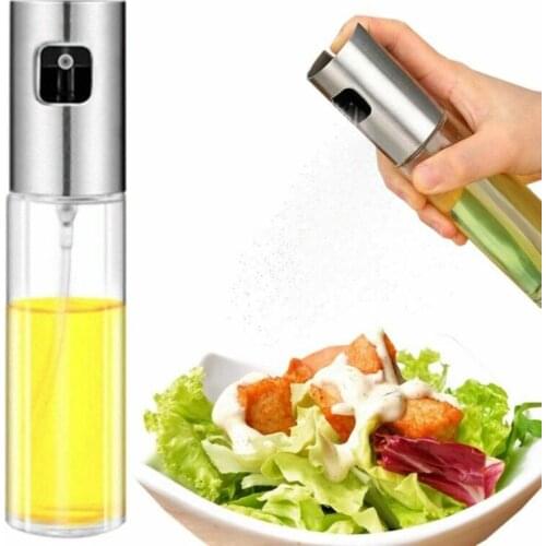 Glass Oil Sprayer Olive Pump Spray Vinegar Bottle Mist Cooking Kitchen Tools 100 ml Oil Sprayer Bottle