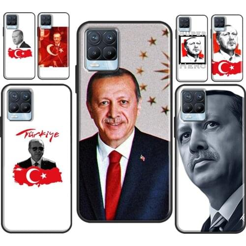 Turkey Recep Tayyip Erdogan Case For OnePlus 9 Pro 7 8 T Nord Cover For OPPO Realme C3 C11 C15 C21 GT Neo 6 7 8 Pro