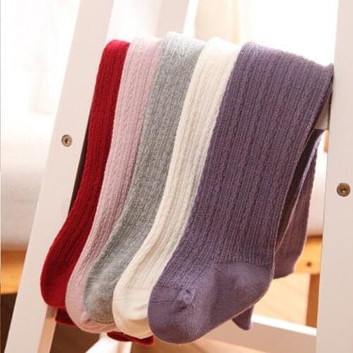 High Quality Fashion Winter Baby Girls Tights Cotton Long Warm Tights Kids Toddlers Kids Girls Tight Leg Warmer Stockings