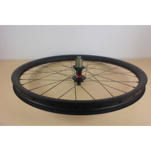 650B mountain bike Rear wheel 40mm wide 30mm deep 27.5ER hookless disc bicycle wheel Novatec D772sb 12x142mm rear through hub