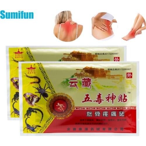 16pcs=2bags Chinese Medical Plasters Pain Relief Patch Shoulder Muscle Back Neck knee Rheumatoid Arthritis Pain Stickers D1413