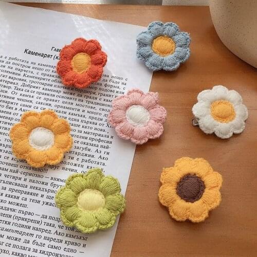 Summer Use Small Daisy Flower Hairpin Brooch Dual-use Accessories Bangs Hairpin Headdress