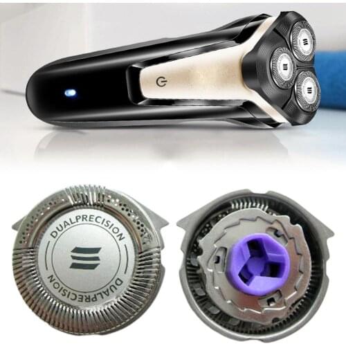 3 PCS Trimmer Head Set Sharp Smooth Electric Shaver Heads for Philips HQ8 HQ7180 HQ7140 HQ6090 HQ6075