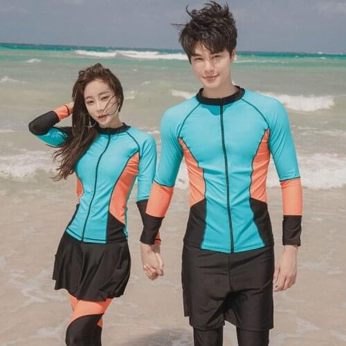 Womens 4pcs Long Sleeve Rashguard UPF 50+ Sun UV Swimsuit Surf Swim Zip Shirts & Tights Full Body Run Yoga Jog Tracksuit Mens