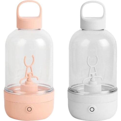 400ML Smoothie Blender Cup Electric Juicer Portable Mini USB Blenders Wireless Press Juice Manual Charging Juicer