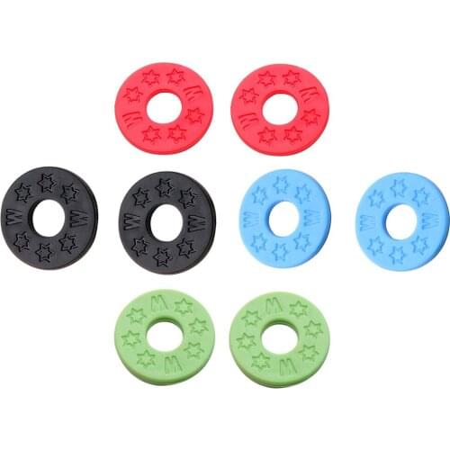 8pcs Rubber Guitars Strap Electric Guitars Bass Musical Instrument Parts Non Slip Belt Buttons Guitar Strap Locks