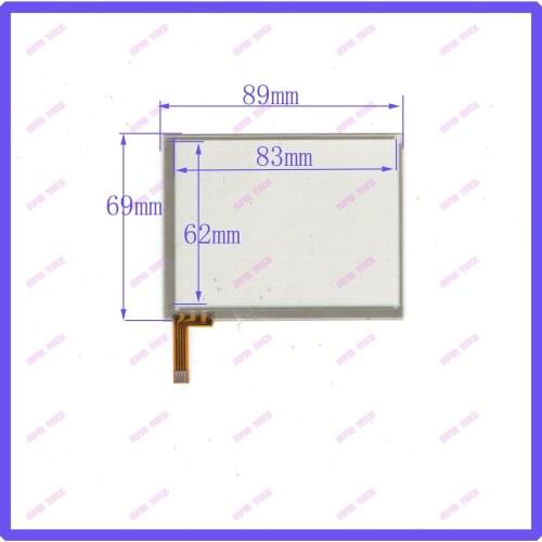 89 * 69 four-wire resistive touch screen handwriting external screen car navigation controls the Digital Versatile