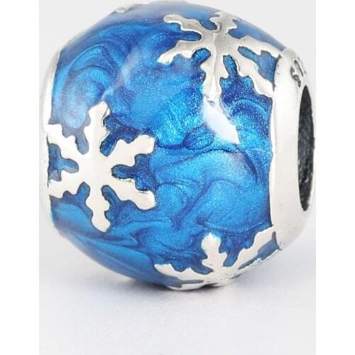 Free Shipping Authentic 925 Sterling Silver Wintry Delight CharmFit Original Bracelet For Women DIY Jewelry S925 Beads