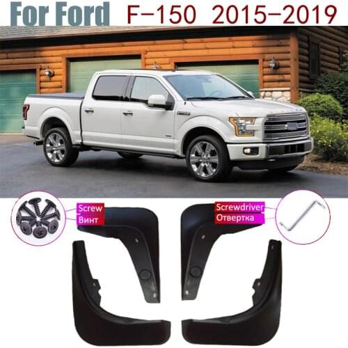 Fender Mud Guard Flap Splash Flaps Mudguards Accessories Car Mudflap For Ford Raptor F150 F-150 F 150 2019~2015 2018 2017 2016