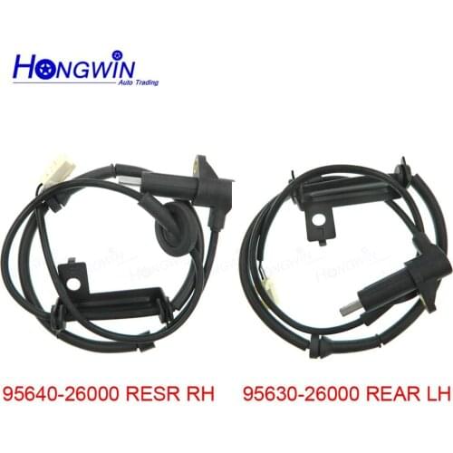 95630-26000 95640-26000 Rear Left&Right ABS Wheel Speed Sensor FOR HHYUNDAI SANTA FE 2DW 2001-2006 9563026000 9564026000