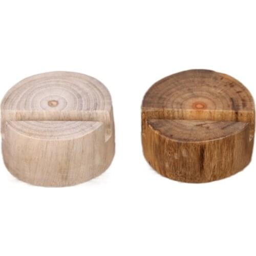 Wood Decoration Crafts Home Decor Bracket Creative Base Home Decoration Accessories