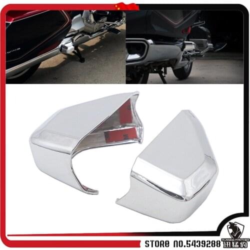 For HONDA Goldwing GL1800 GL 1800 F6B 2018-2020 Chrome Motorcycle Saddlebag Guard Covers