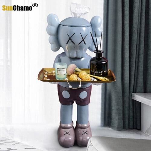 Factory New Creative Landing Sesame Doll Resin Crafts Creative Gift Decoration Home Furnishings