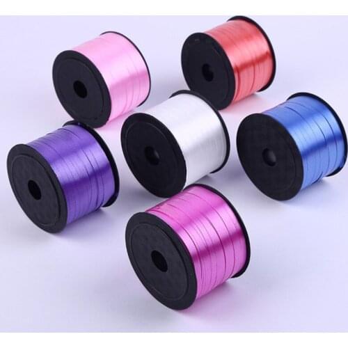 0.5cm 100 Yards Ribbon Wedding Birthday Party Gift Wrapping Christmas Halloween Holiday Supplies DIY Craft Ribbon
