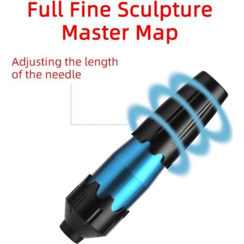 Low Noise Rotary Tattoo Pen Gun Aluminum Alloy Liner Shader Motor Machine