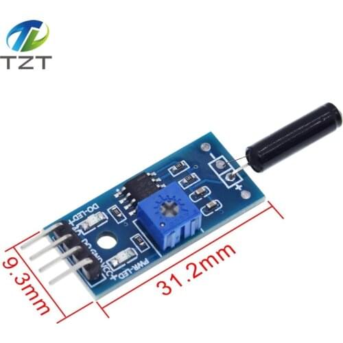 Vibration Sensor Module Vibration Switch Alarm Module SW-18010P for arduino Normally open shock sensor module Diy Kit