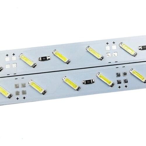 New Arrival 7020 smd led bar light High brightness led rigid light 72leds/meter 12V for indoor counter lamp comercial decoration