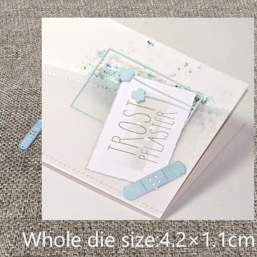 New Design Craft Metal Cutting Die die cuts band Aid decoration scrapbook Album Paper Card Craft Embossing die cuts