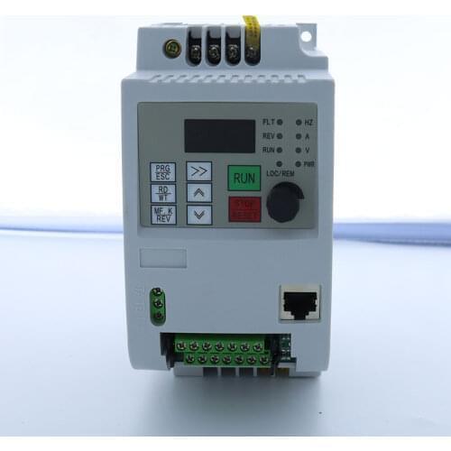 220V VFD 1.5kw 2.2kw Single phase inverter VFD 2hp3hp inverter Frequency Converter Variable Frequenc Drive Spindle Speed Control