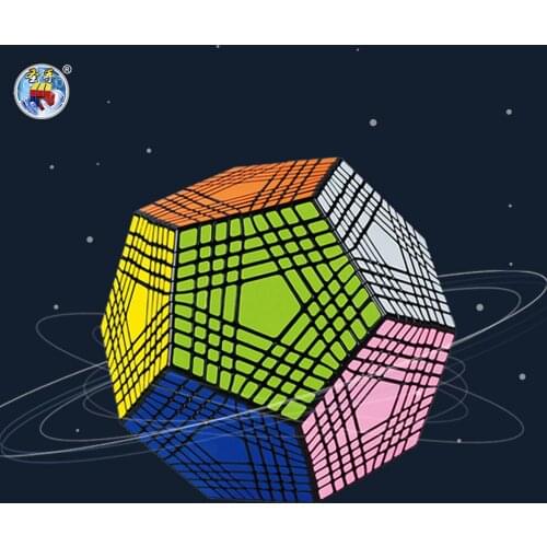Genuine Sengso Magic Cube 9x9 Megaminx Dodecahedron Speed Puzzle Magico Antistress Cubo Kid Toys Gift For Collection