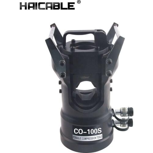 Terminal crimping tools head CO-100S hydraulic cable crimping tool head unit work with pump