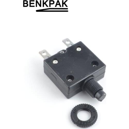 Thermal Circuit Breakers mini size thermal overload protector Push Button Switch 30A overload switch