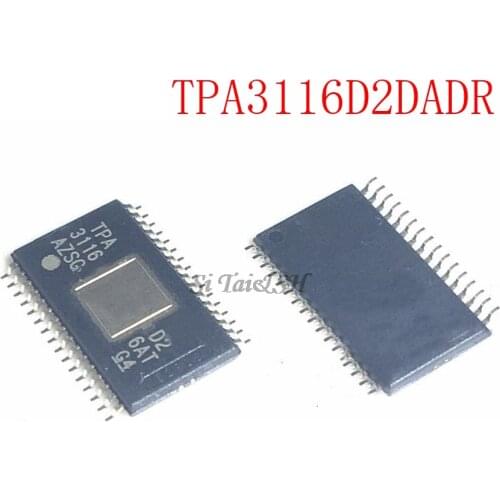 2pcs TPA3116D2DADR TPA3116D2 HTSSOP32 TPA3116 IC New Original