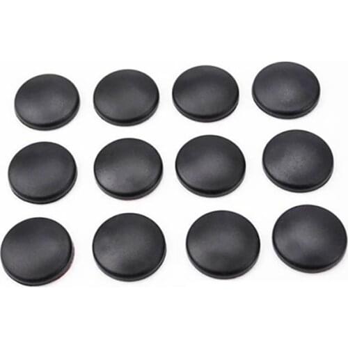 12Pcs New Trim Stickers Practical Cover Car Interior Anti-Rust Cap Door Lock Screw Protector