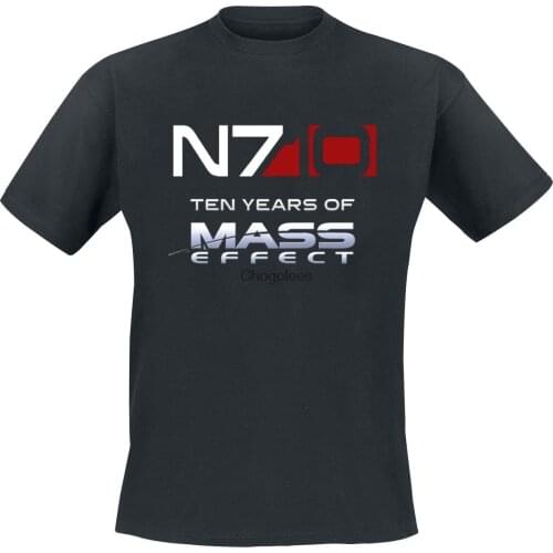 Andromeda - N7 10 Years of Mass Effect Men Cotton T-Shirt (S-5XL)