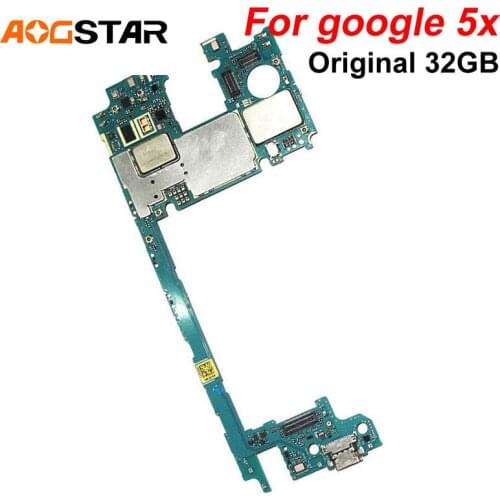 Aogstar Unlocked Mobile Electronic Panel Board Mainboard Motherboard Circuits Flex Cable For LG Google 5x H790 32GB