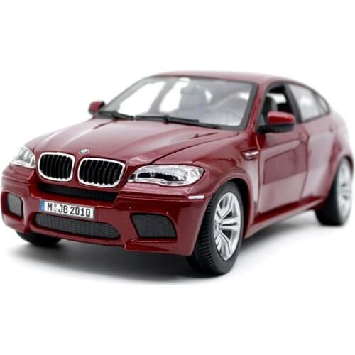 Bburago 1:18 Scale BMW X6M Alloy Luxury Vehicle Diecast Cars Model Toy Collection Gift