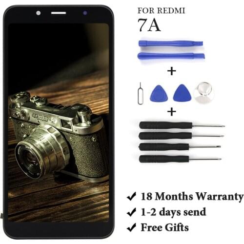 For Redmi 7A lcd display for mobile phone lcd screen replacement assembly 100% test no dead pixel OEM quality 5.4inch