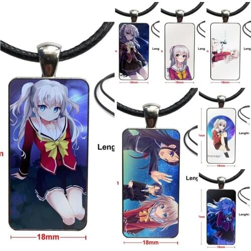 Design Fashion Vintage Glass Women Rectangle Necklace Pendants For Women Girls Charlotte Tomori Still
