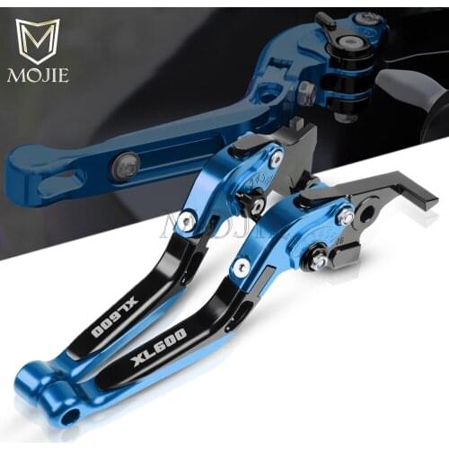 For Honda XL600 XL 600 LMF 1985-1986 Motorcycle Accessories CNC Adjustable Folding Extendable Brake Clutch Levers