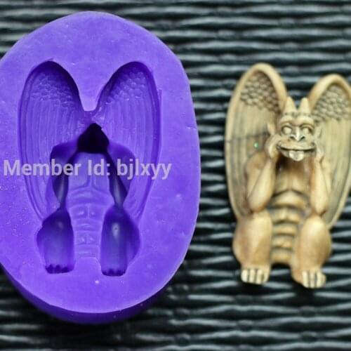Personality of cake decoration silicone mold fondant silicon mold double sugar mould silicone resin, silicone mold/clay mould