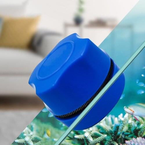 Pet Fish Aquarium Accessories Cleaning Tools Magnetic Aquarium Fish Tank Brush Clean Glass Window Algae Scraper Cleaner Scrubber